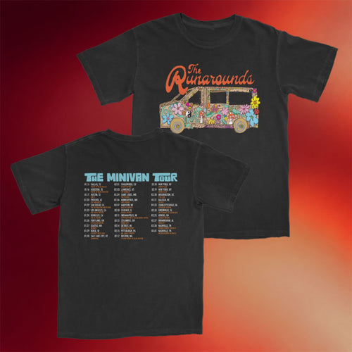 The Runarounds Merch 2026 The Minivan Tour Black T-Shirt Gifts For Friends
