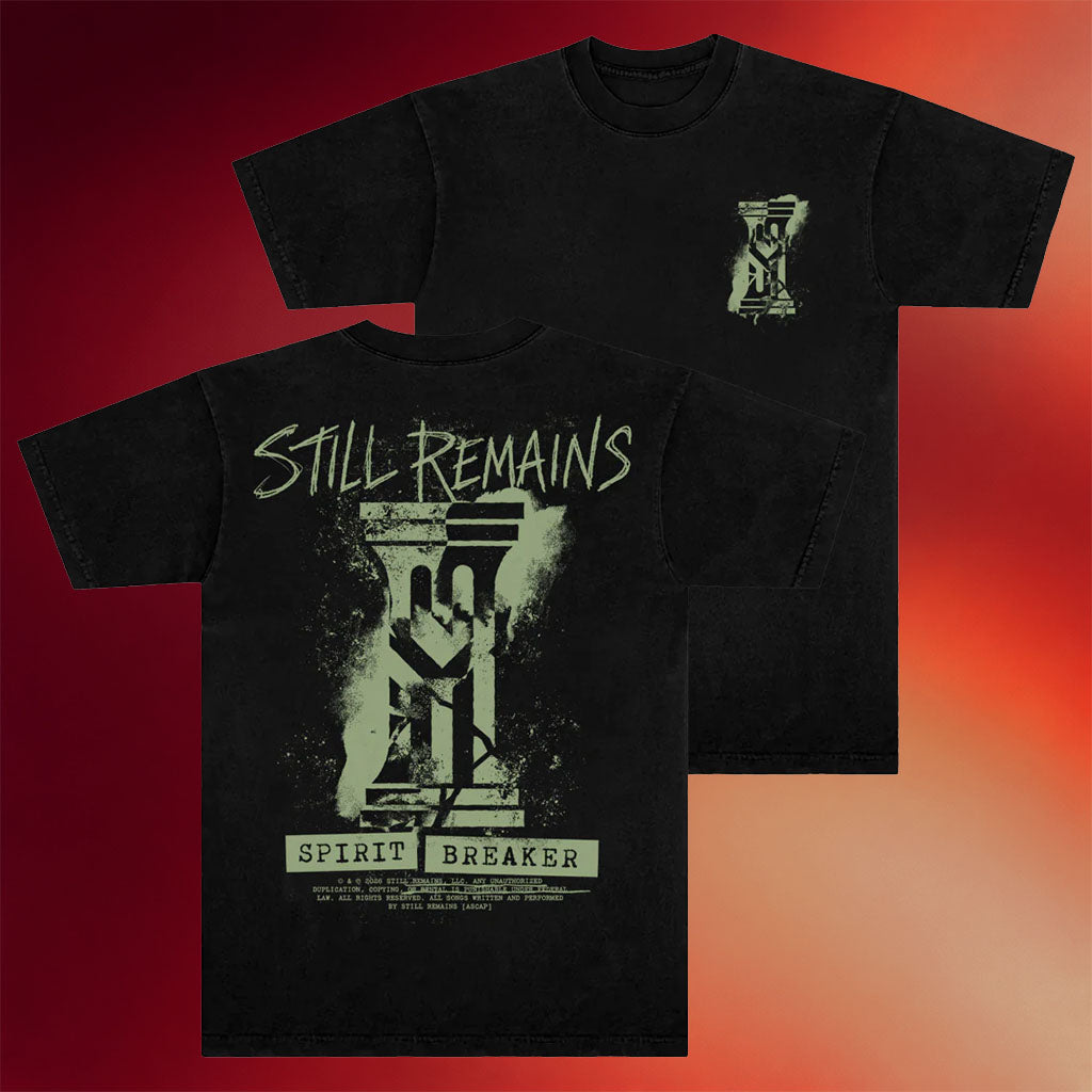 Still Remains Merch 2026 Spirit Breaker Splatter T-Shirt Unique Gift For Band Fans