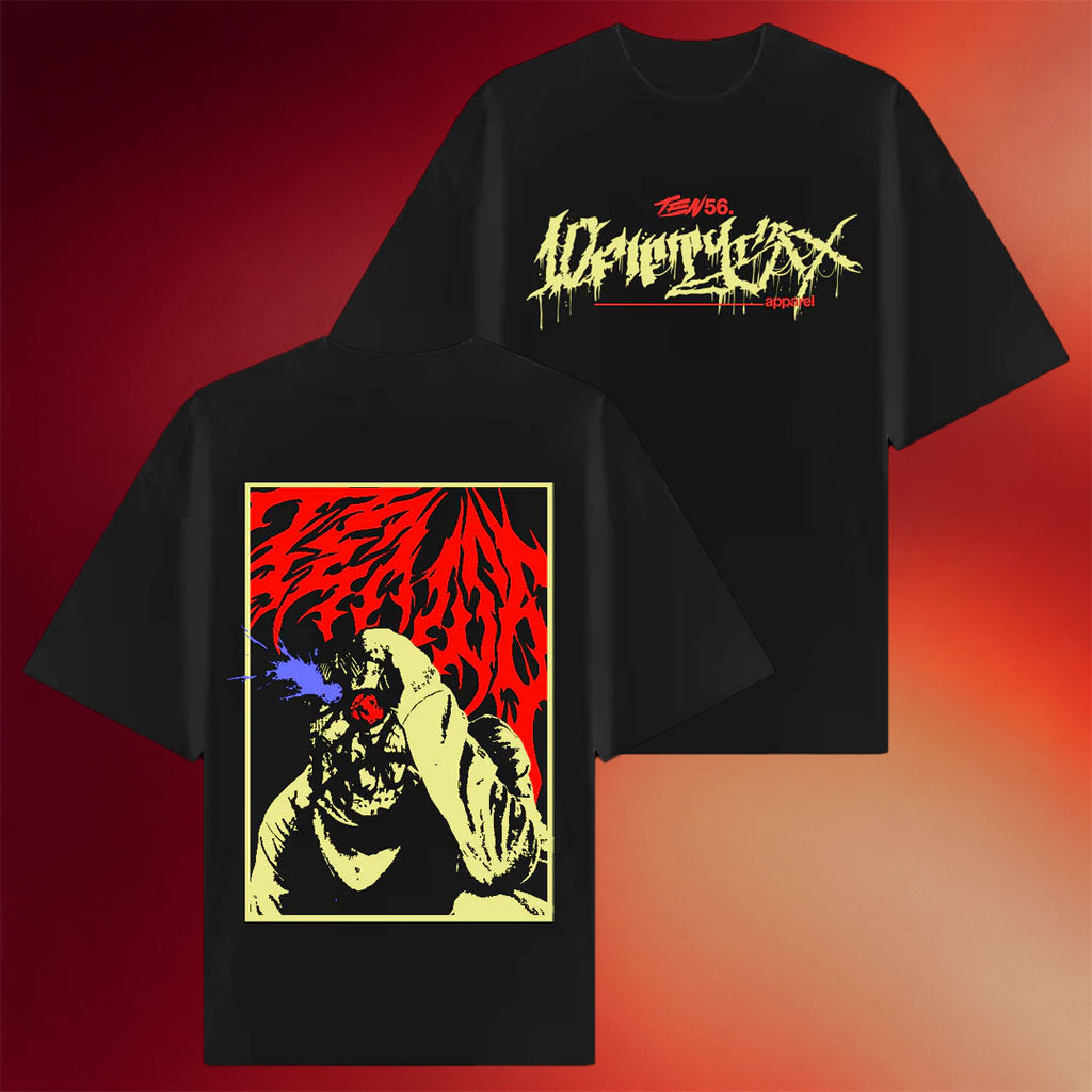 Ten56 Merch 2026 GM Black T-Shirt Ten56 Apparel Presents For Music Lovers
