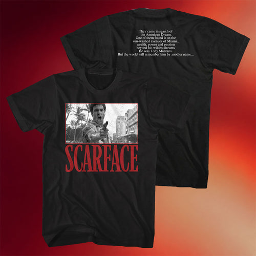 Tony Montana Shirt In Search Of The American Dream Scarface T-Shirt Perfect Father_s Day Gifts