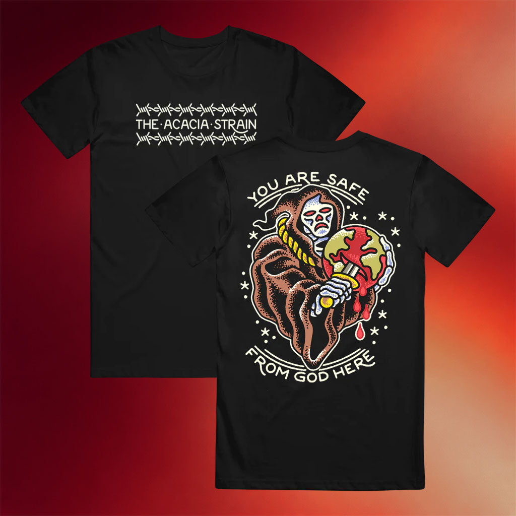 The Acacia Strain Merch 2026 YASFGH Reaper T-Shirt Music Gift Ideas For Guys