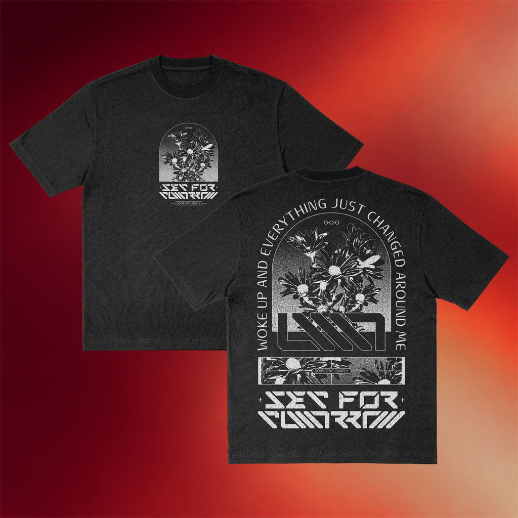 Thriller Records Merch Set For Tomorrow Bouquet Black T-Shirt Birthday Gift For Brother