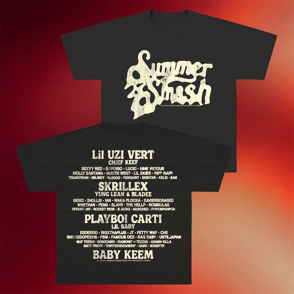 Summer Smash Merch 2026 PAINT T-Shirt Summer Smash Festival Shirt Presents For Hip Hop Lovers
