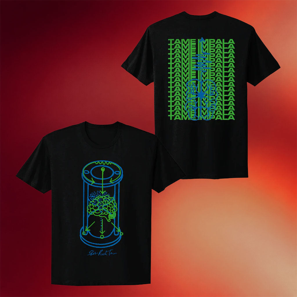 Tame Impala Merch 2026 Hourglass T-Shirt Unique Gifts For Music Lovers