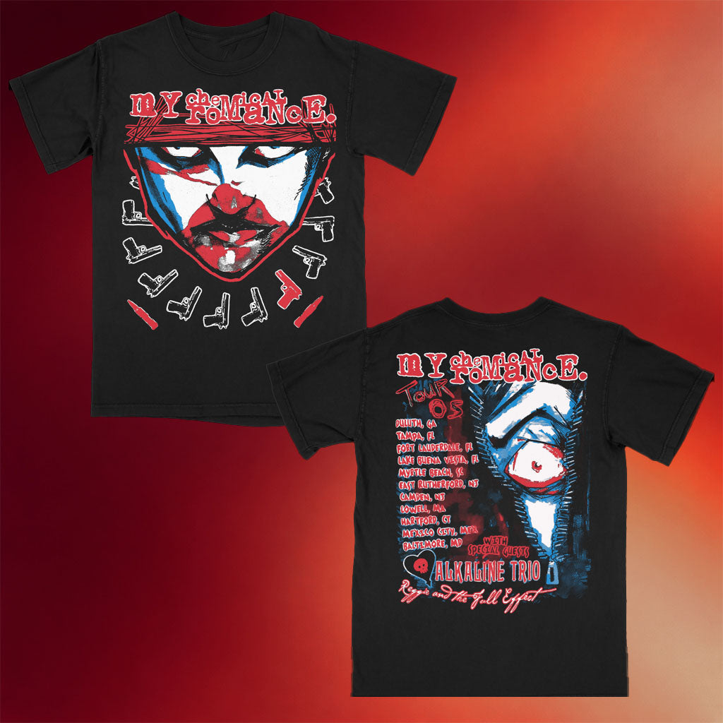 Vintage My Chemical Romance Tour 05 T-Shirt My Chemical Romance Merch Gifts For Rock Band Fan