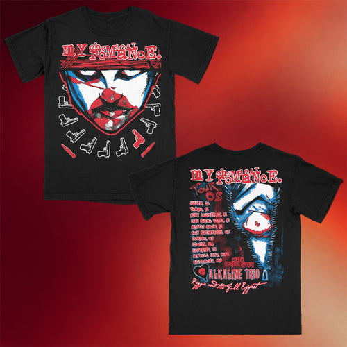 Vintage My Chemical Romance Tour 05 T-Shirt My Chemical Romance Merch Gifts For Rock Band Fan