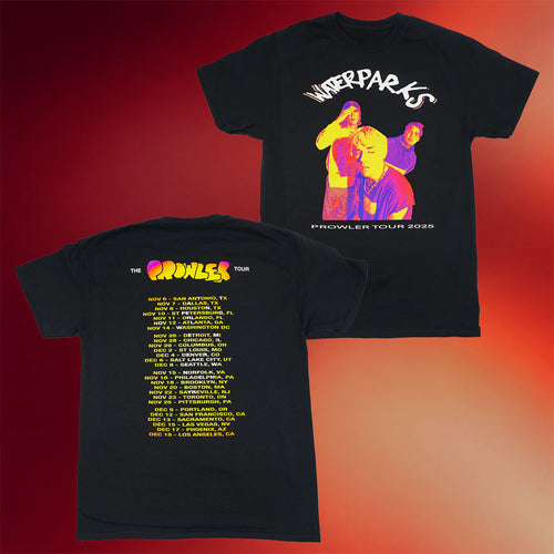 Waterparks Merch Infrared The Prowler Tour 2025 T-Shirt Waterparks Band Merch Gifts For Fans