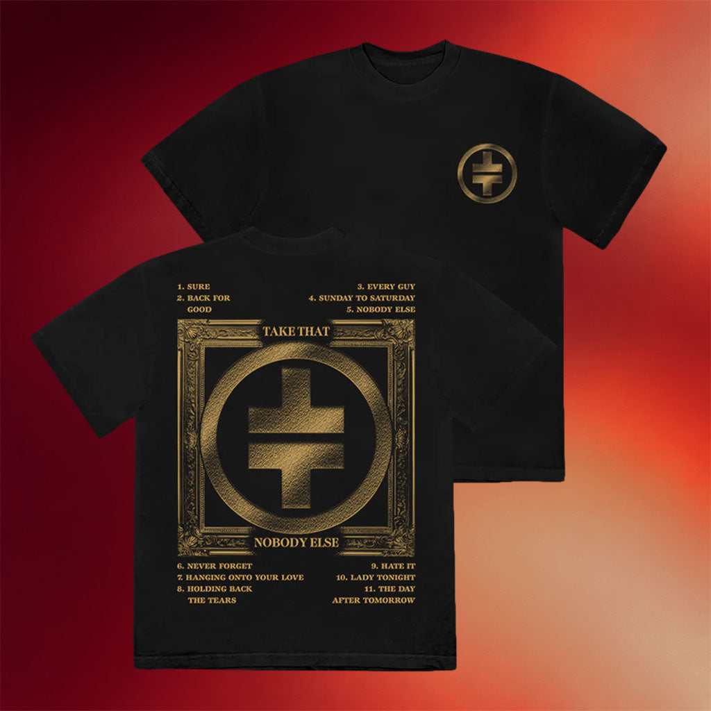Take That Merch 2026 Nobody Else Tracklist T-Shirt Best Gifts For Pop Music Lovers