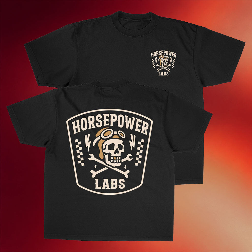 Westen Champlin Merch Horsepower Labs Skull T-Shirt Father_s Day Presents For Husband