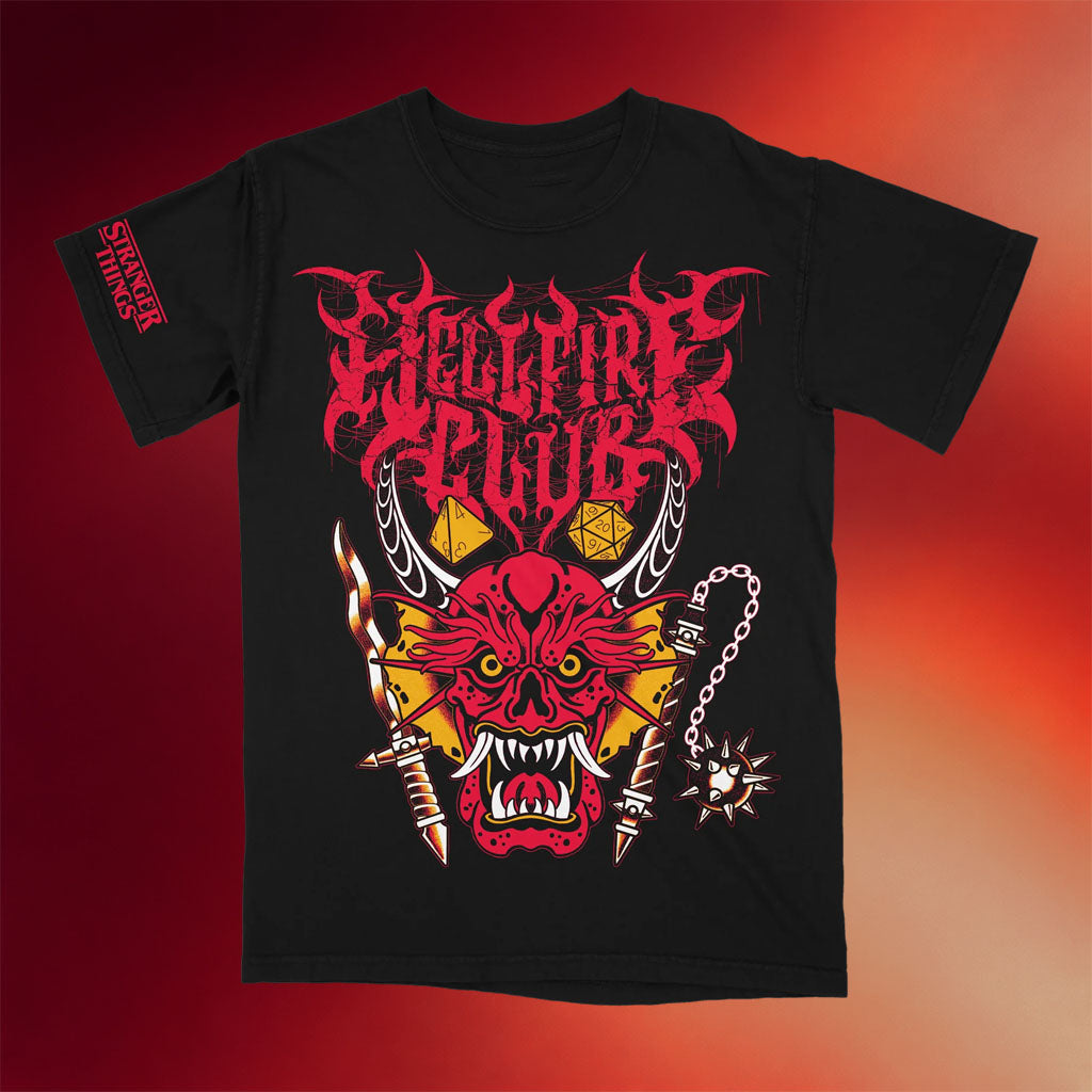 StudioHouse Designs Merch 2026 Stranger Things Hellfire Club T-Shirt Horror Fan Gift Ideas