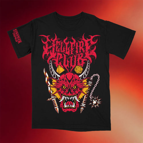 StudioHouse Designs Merch 2026 Stranger Things Hellfire Club T-Shirt Horror Fan Gift Ideas