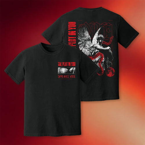 The Plot In You Merch 2026 Snake Angel T-Shirt You Get One Shirt Gifts For Music Lovers
