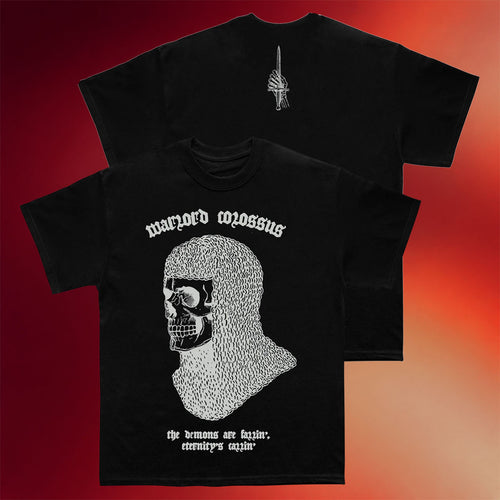Warlord Colossus Merch 2026 Chainmail Skeleton T-Shirt Gifts For Music Lovers