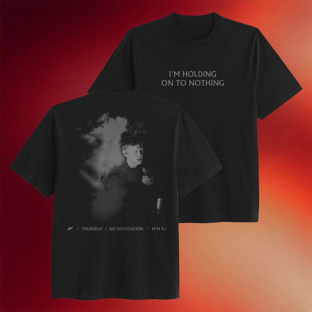 Thursday Merch 2026 Empty Glass T-Shirt I_m Holding On To Nothing Shirt Band Fan Gifts