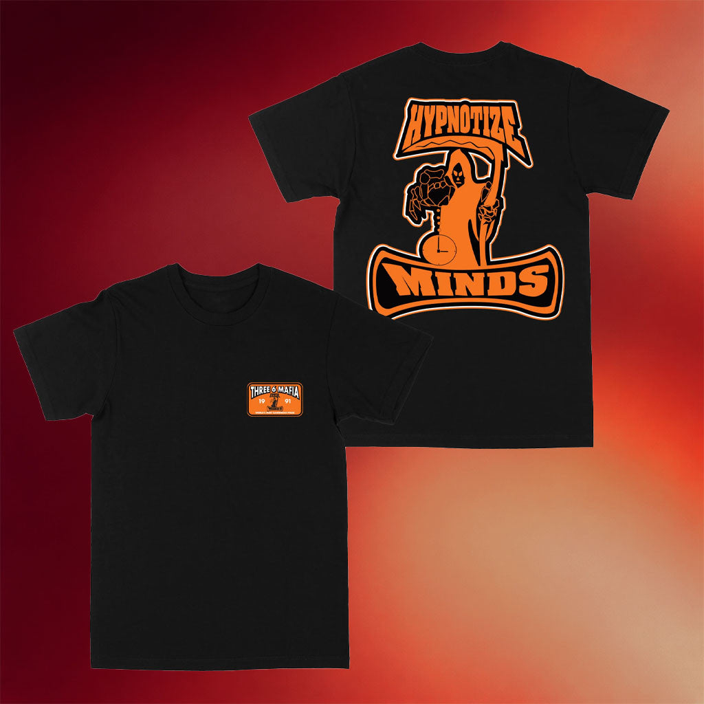 Three 6 Mafia Merch Hypnotize Established Logo Black T-Shirt Three 6 Mafia Shirt Dad Gifts