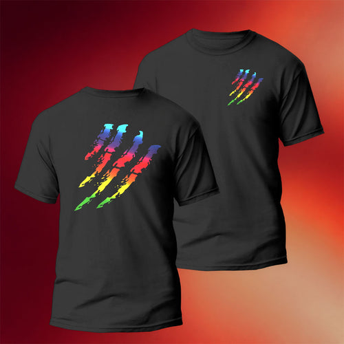 Tata Merch 6Ix9ine Black T-Shirt Tata Claw Shirt Birthday Gift Ideas For Husband