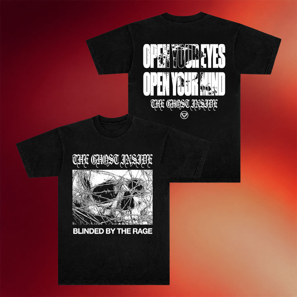 The Ghost Inside Merch 2026 Blinded T-Shirt Black The Ghost Inside Shirt Gifts For Band Fans
