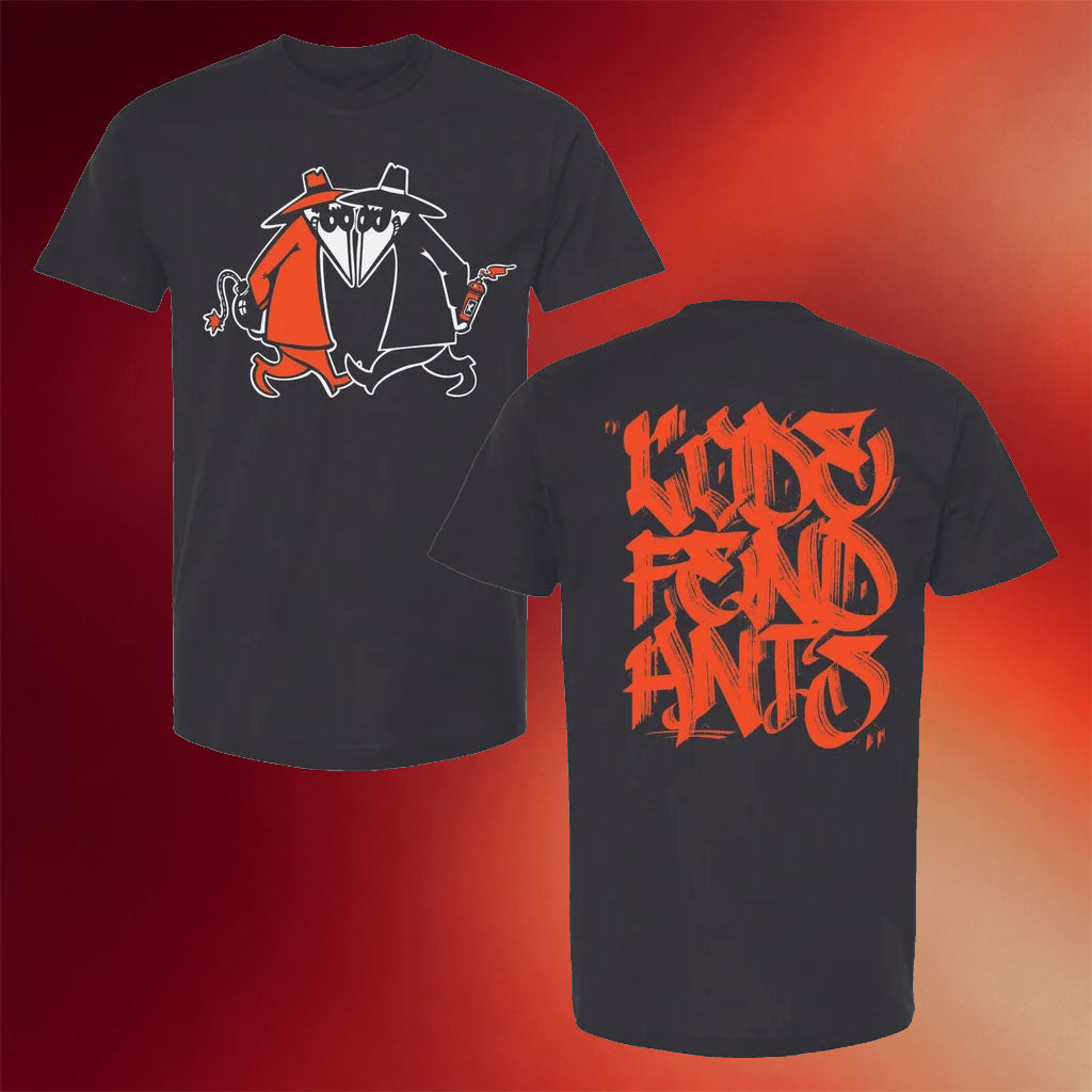 Stupid Rad Merch 2026 Codefendants Spy vs Spy T-Shirt Present For Husband