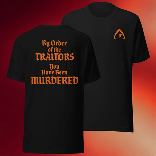 Traitors Merch Icon Quote T-Shirt By Order Of The Traitors Shirt Birthday Ideas For Him