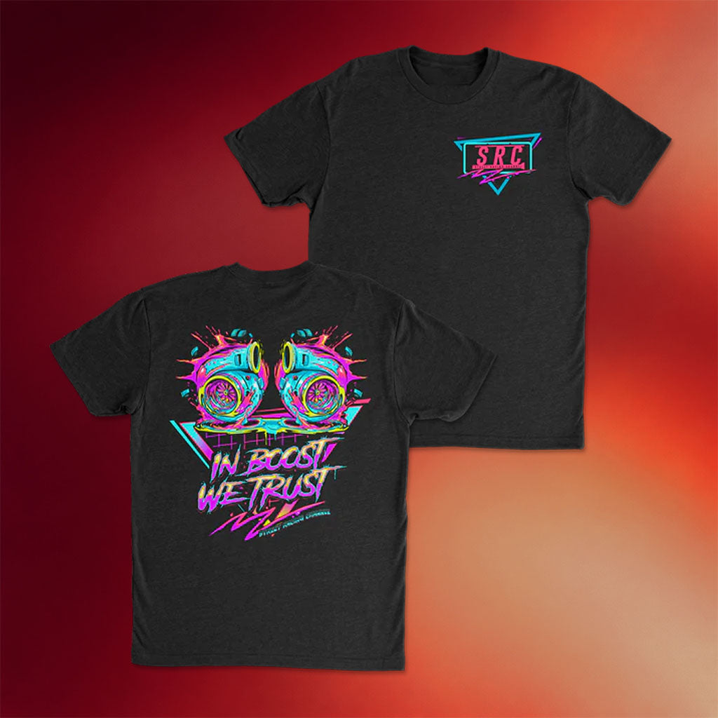Street Racing Channel Merch 2026 In Boost We Trust Shirt Unique Gifts For Friends