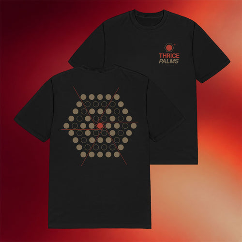 Thrice Merch 2026 Palms Album T-Shirt Rock Fan Shirts Gift Ideas For Husband