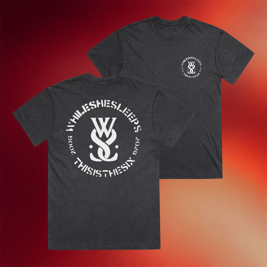While She Sleeps Merch This Is The Six Wash T-Shirt While She Sleeps Shirt Gifts For Fans