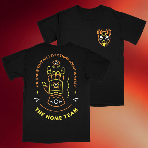 The Home Team Merch Gauntlet The Home Team T-Shirt Gift Ideas For Rock Band Fans