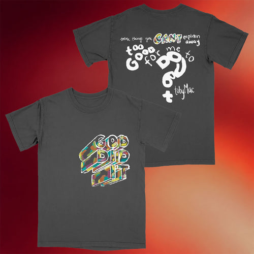 TobyMac Merch God Did It T-Shirt Unique Gifts For Music Lovers