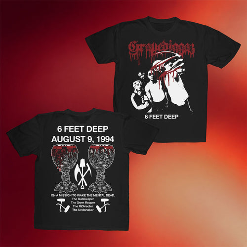 Three Year Boots Merch 2026 Gravediggaz 6 Feet Deep T-Shirt Present For Brothers