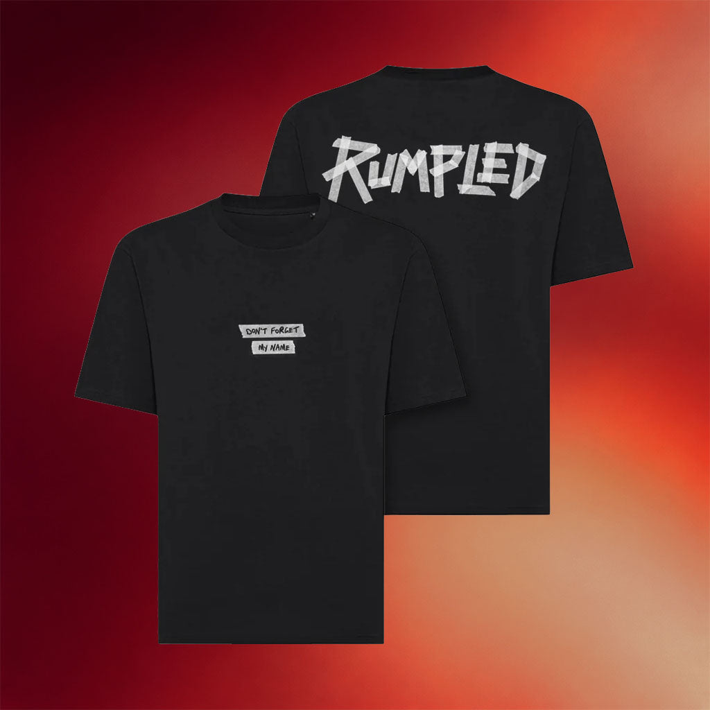 The Rumpled Merch 2026 Rumpled Tape T-Shirt Don_t Forget My Name Shirt Present For Band Fans