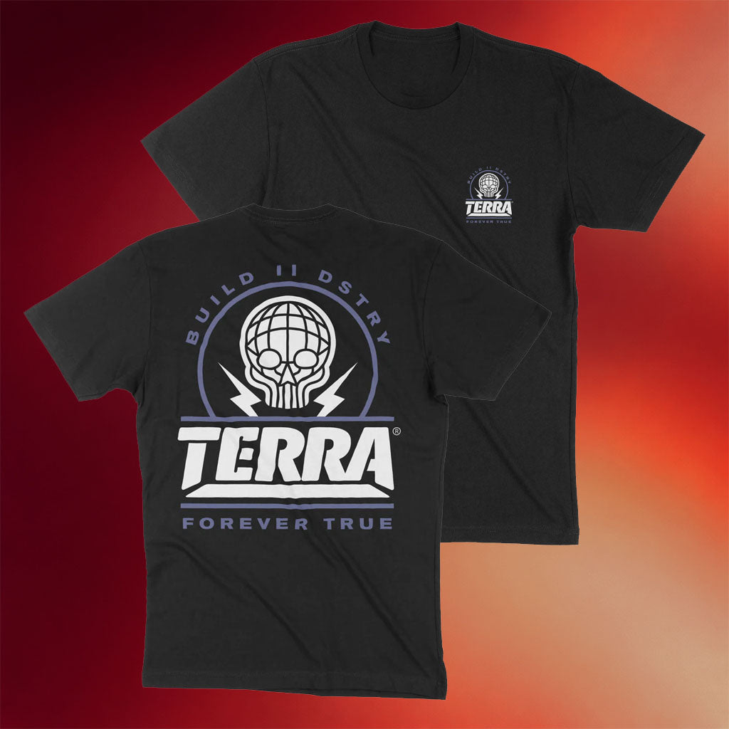 Terra Crew Merch 2026 Forever True Black T-Shirt Unique Birthday Gift For Brothers