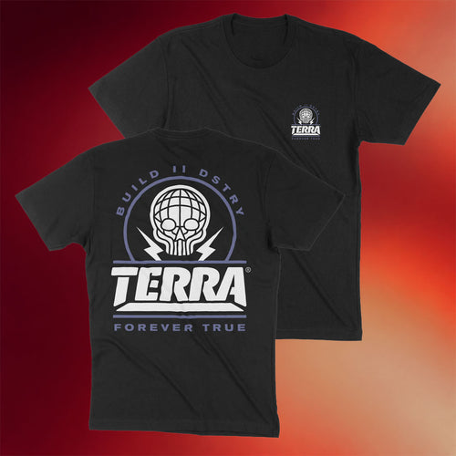 Terra Crew Merch 2026 Forever True Black T-Shirt Unique Birthday Gift For Brothers