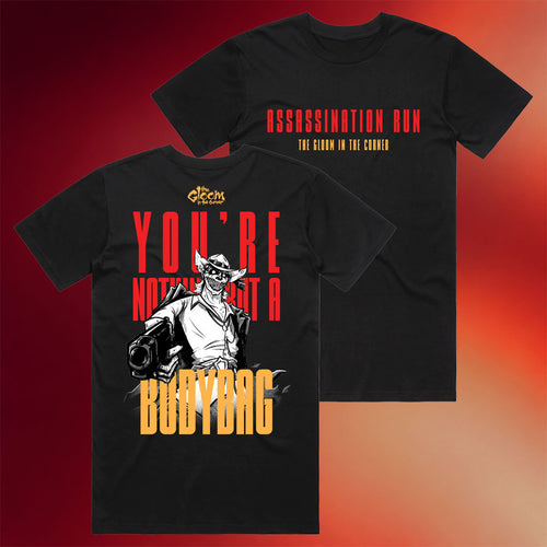 The Gloom In The Corner Merch 2026 Assassination Run T-Shirt Gifts For Music Lovers