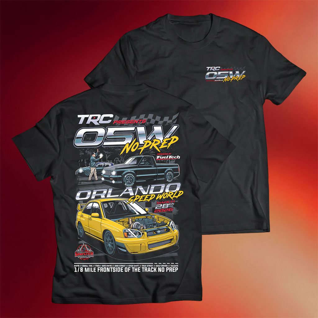 That Racing Channel Merch 2026 TRC No Prep March 2026 Official Event T-Shirt Husband Gifts