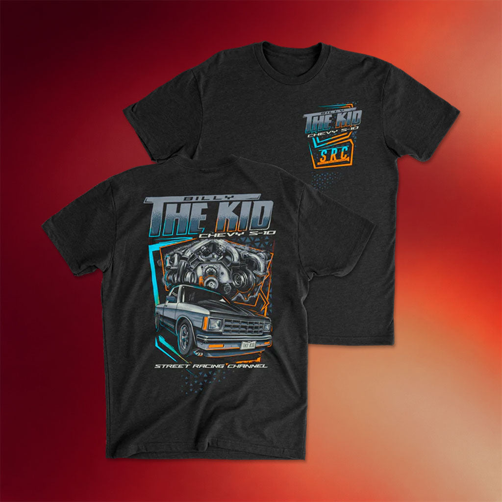 Street Racing Channel Merch 2026 Billy The Kid S10 Shirt Gifts For Brothers