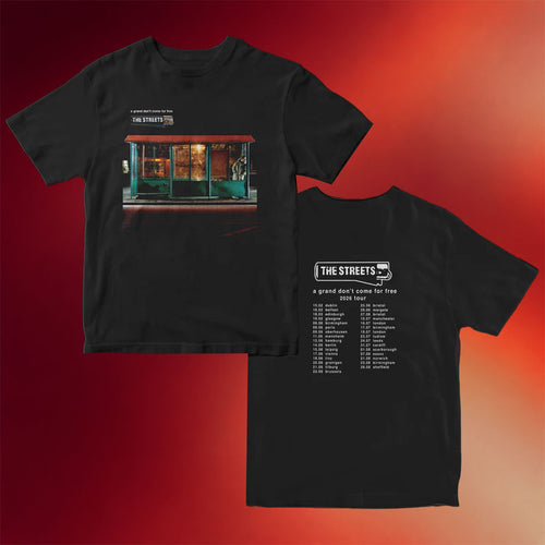 The Streets Merch Store A Grand Don’t Come For Free 2026 Tour Tee