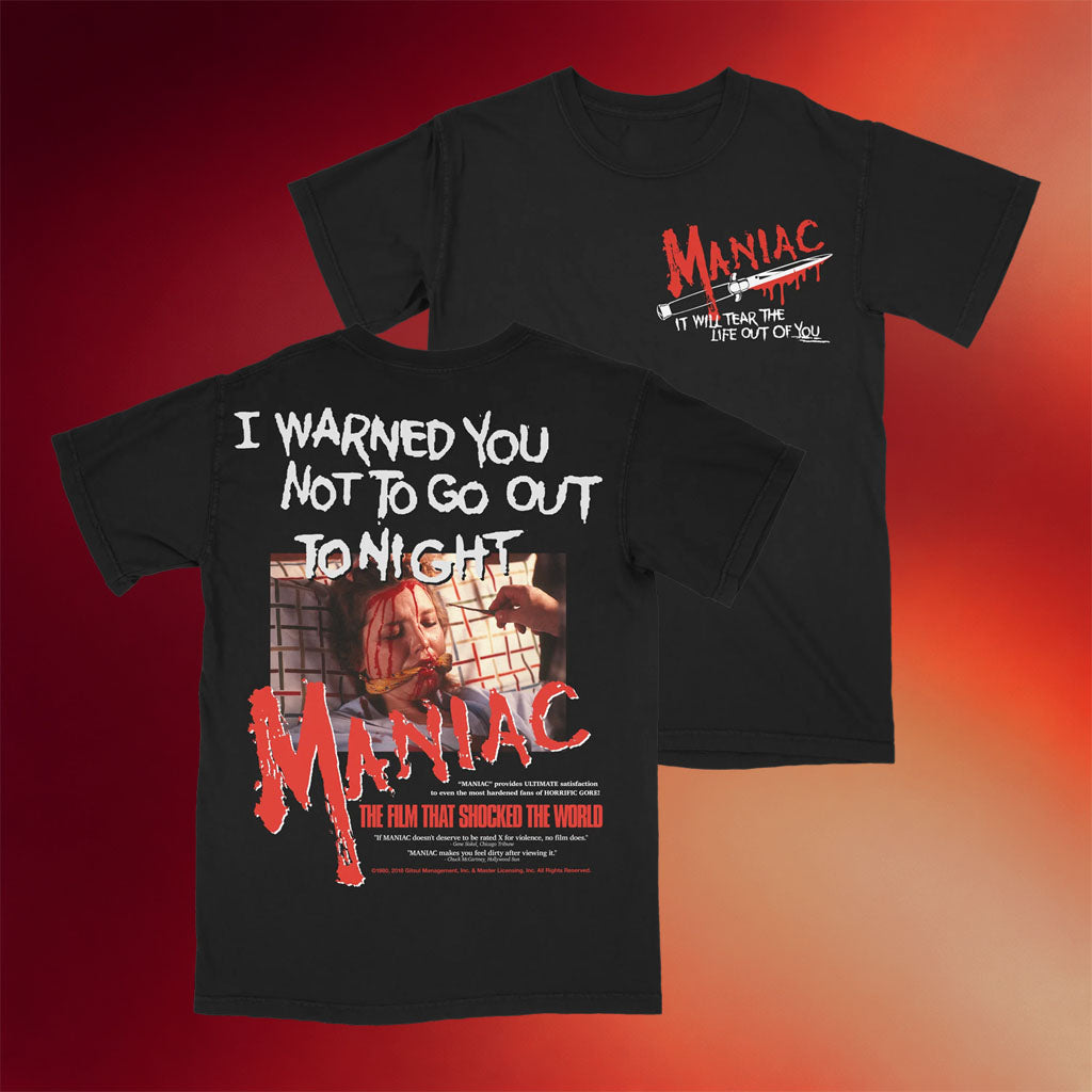 StudioHouse Designs Merch 2026 Maniac Promo T-Shirt Fathers Day Gifts For Husband