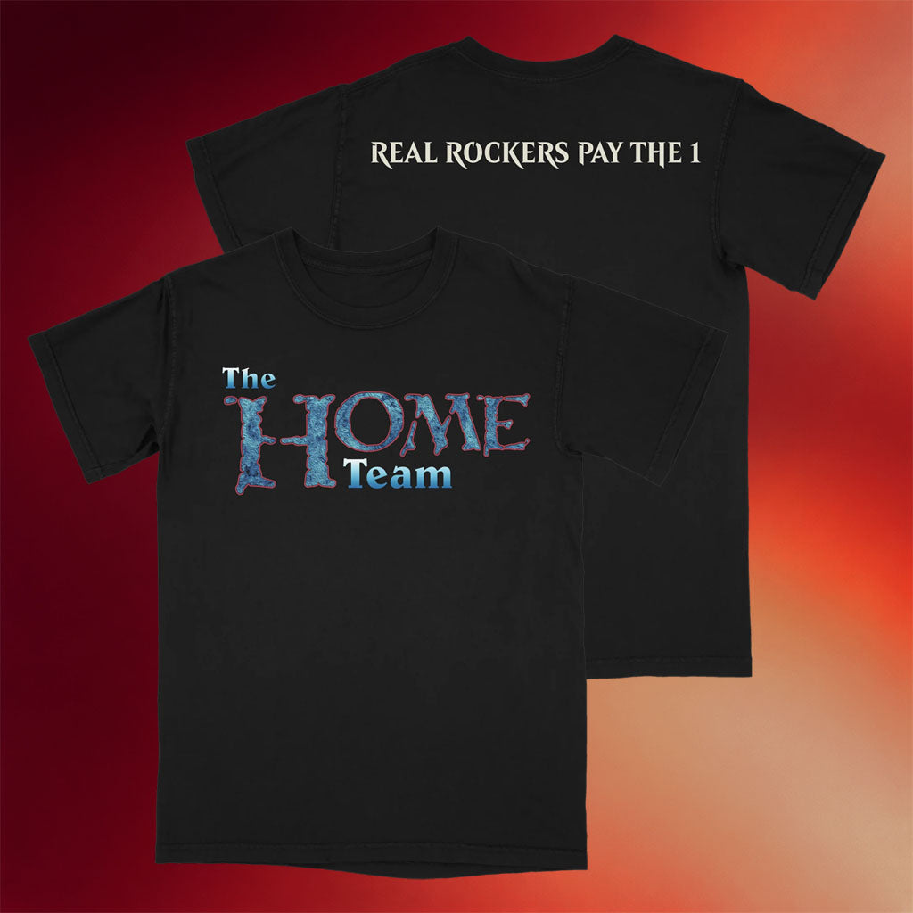 The Home Team Merch 2026 MTG Logo Rip T-Shirt Real Rockers Pay The 1 Shirt Gifts For Him