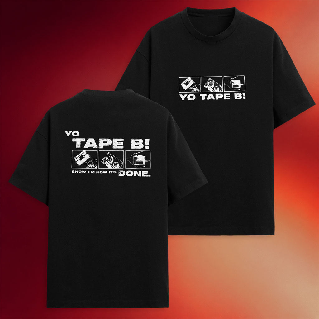 Tape B Merch 2026 Yo Tape B T-Shirt Black Best Birthday Gift For Husband