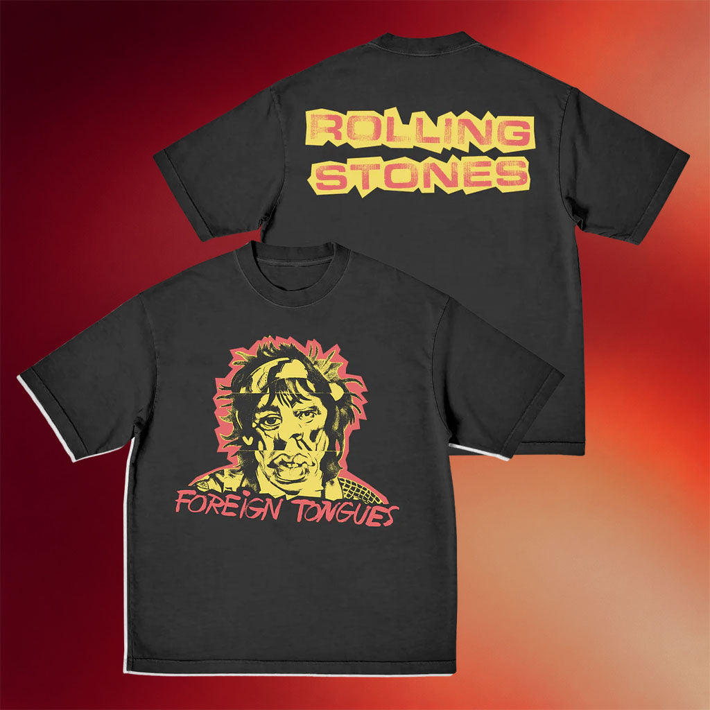 The Rolling Stones Merch 2026 Foreign Tongues Album Artwork T-Shirt Gift For Rock Fans