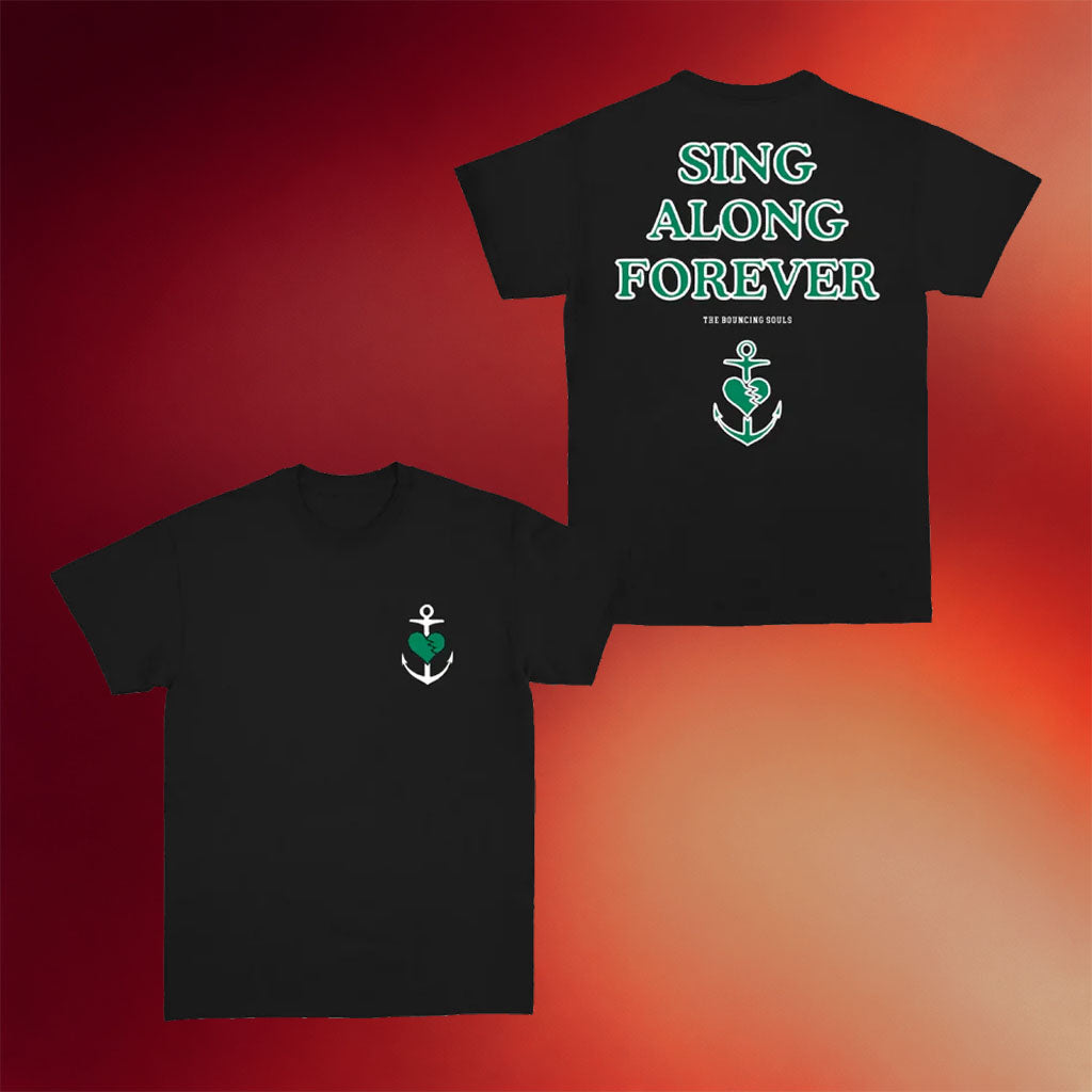 The Bouncing Souls Merch 2026 Sing Along Forever Black T-Shirt Gift For Rock Lover