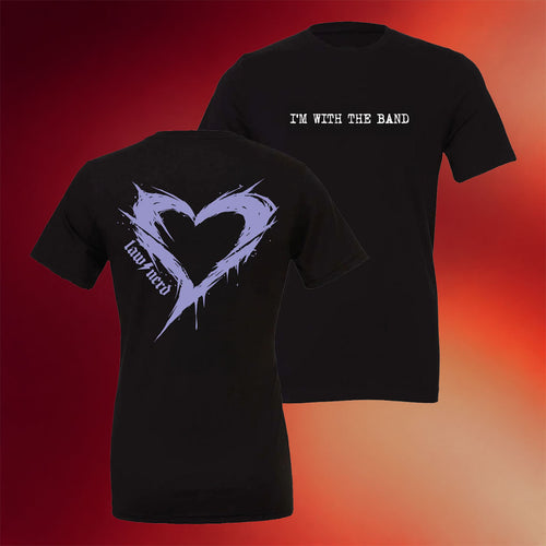 The Law Nerd Merch 2026 I_m With The Band T-Shirt Black Gifts For Sisters