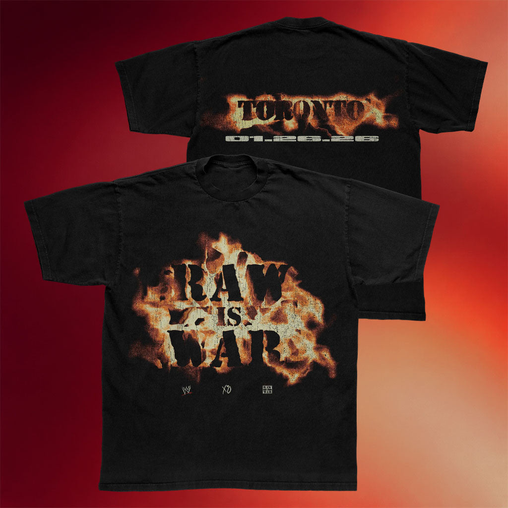 XO Merch WWE X XO Raw Is War T-Shirt Toronto 01 26 26 Shirt Birthday Gift For Him
