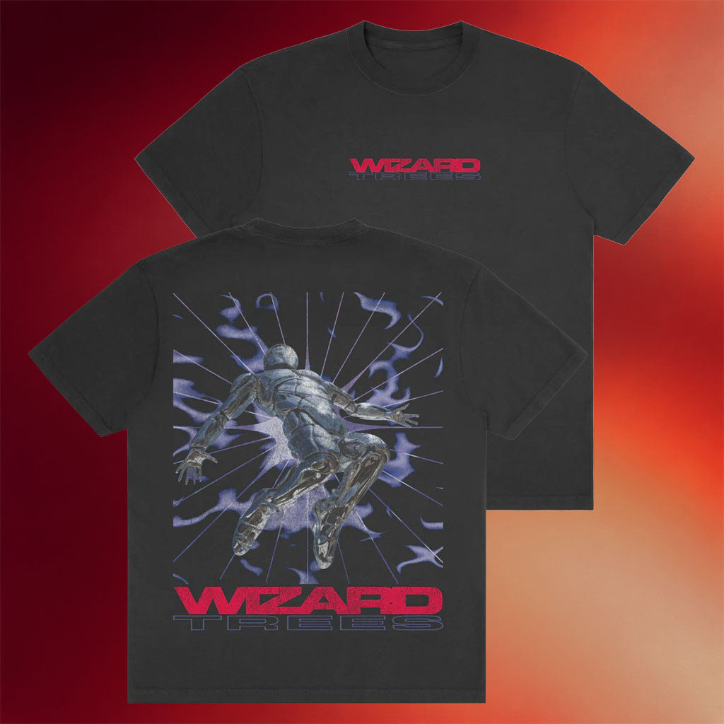 Wizard Trees Merch 2026 Robot T-Shirt Wizard Trees Shirt Gift Ideas For Him
