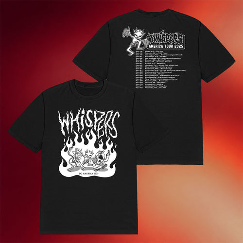 Whispers Merch Fall 25 Tour T-Shirt Whispers Shirt Cool Gift For Brother