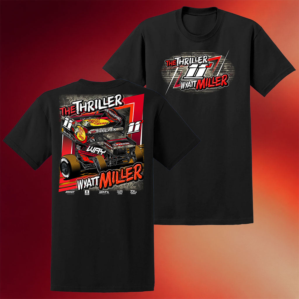 Wyatt Miller Racing Merch 2026 Sprint Car T-Shirt Wyatt Miller Shirt Gifts For Fans