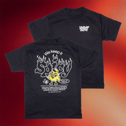 Yellowbird Foods Merch 2026 We Keep It Spicy T-Shirt Birthday Gift For Husband