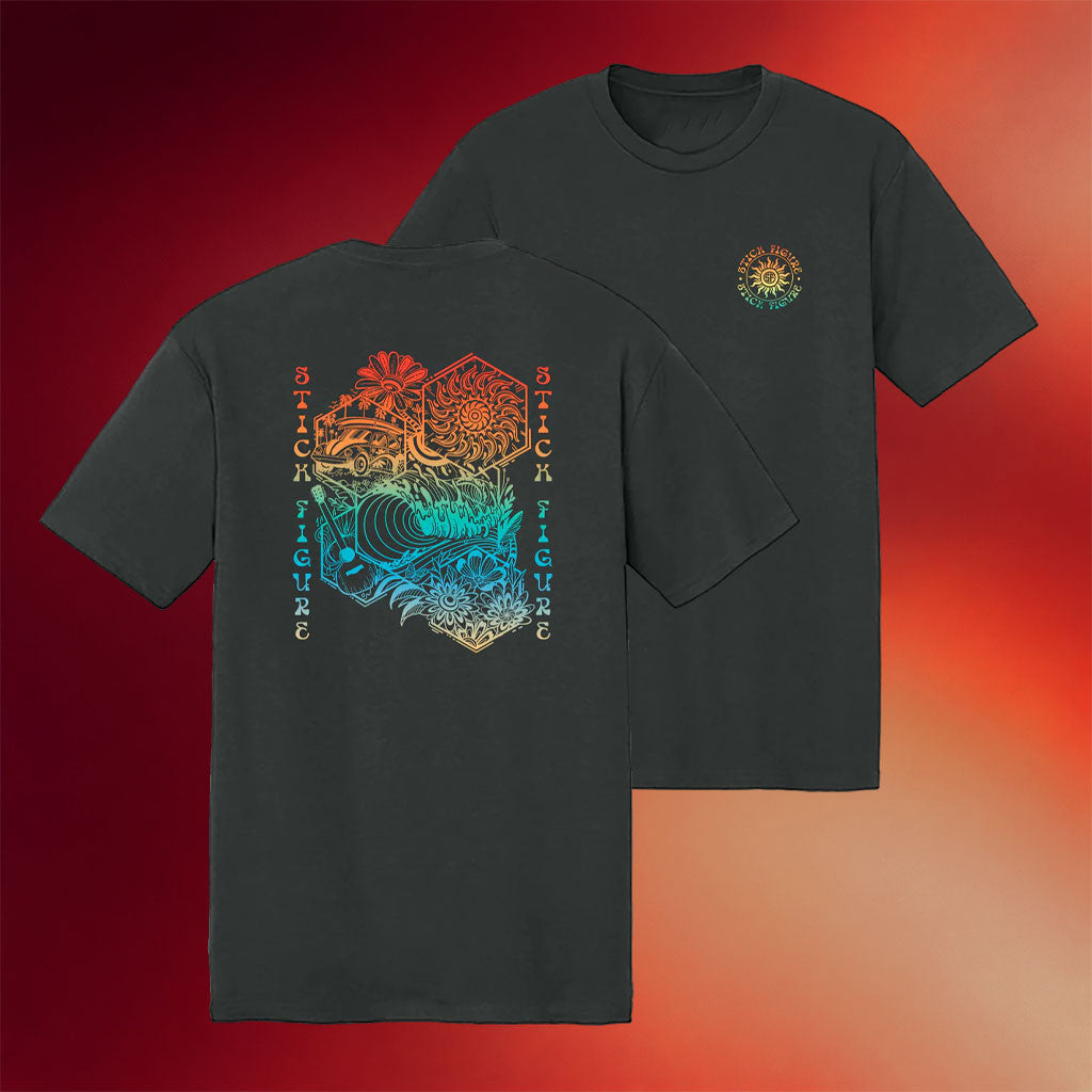 Stick Figure Merch 2026 Coastal Cruiser T-Shirt Best Gifts For Music Lovers