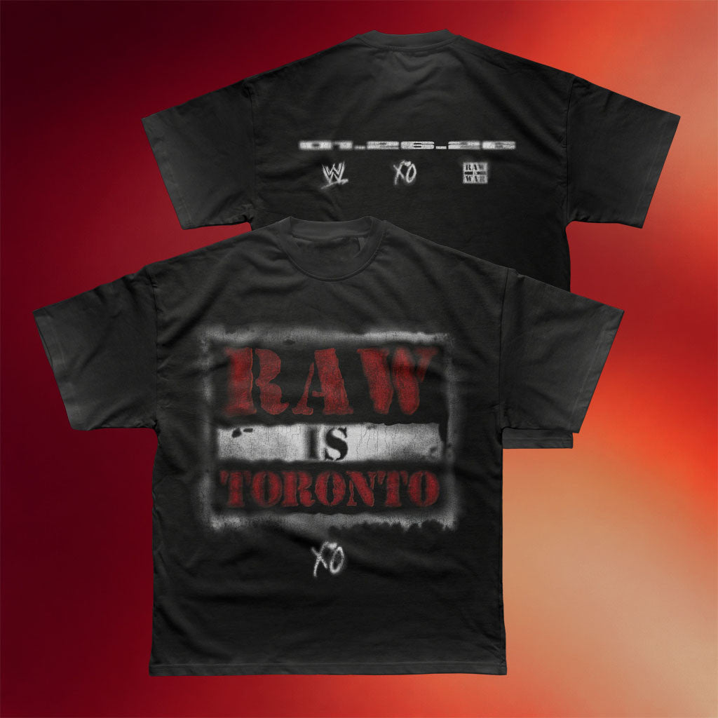 XO Merch WWE X XO Raw Is Toronto T-Shirt Birthday Gift For Brother