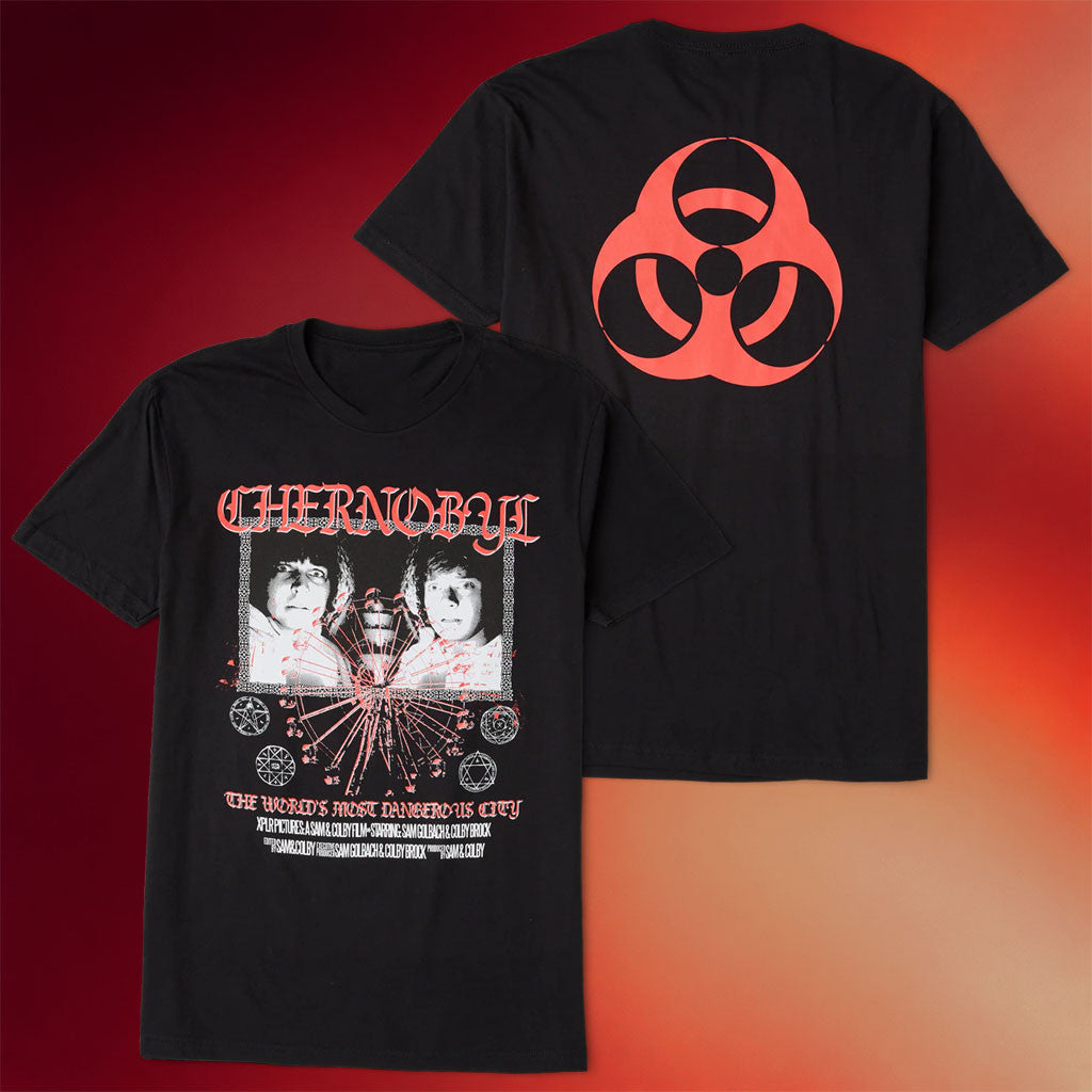 XPLR Merch 2026 Chernobyl T-Shirt Black Sam And Colby Merch Gifts For Brothers